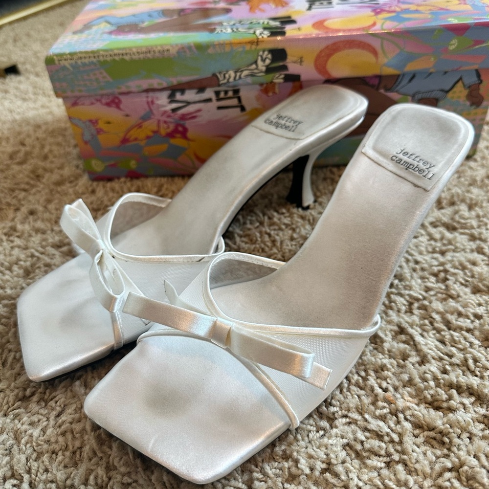 Jeffrey Campbell white heals